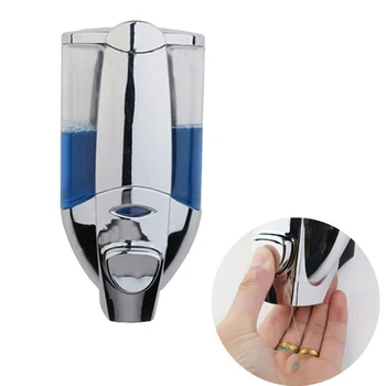 

300MLBathroom Liquid Soap Dispenser Wall Mounted For Bathroom Plastic Shower Gel Detergent Shampoo Bottle Accessories