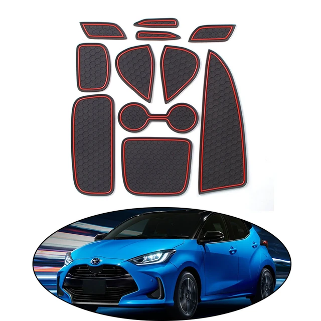 Tapis antidérapant pour fente de porte de voiture, intérieur en