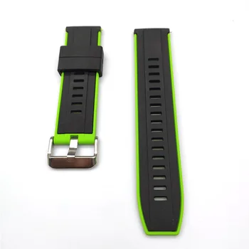

Applicable for SAMSUNG Gear S3 22mm Double Color Silicone Watch Strap Mimi Dynamic Youth Version watch Wrist Strap
