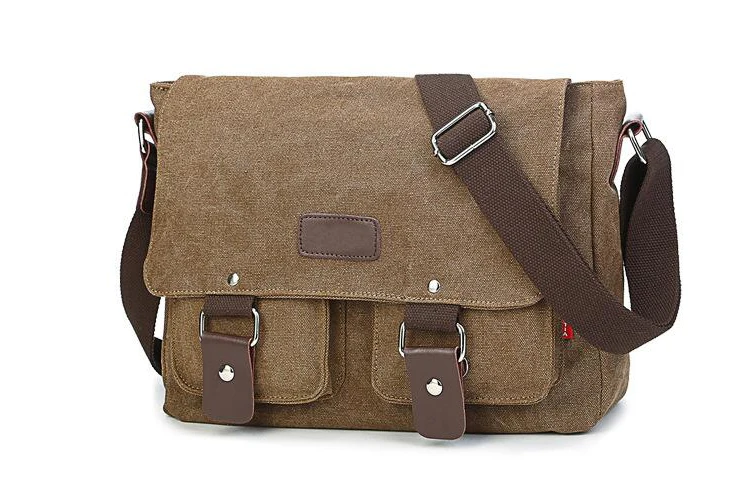 Men Vintage Canvas Bag Men Casual Crossbody Bag For Men Messenger Bag Man Travel Shoulder Bags Bolsa Masculina
