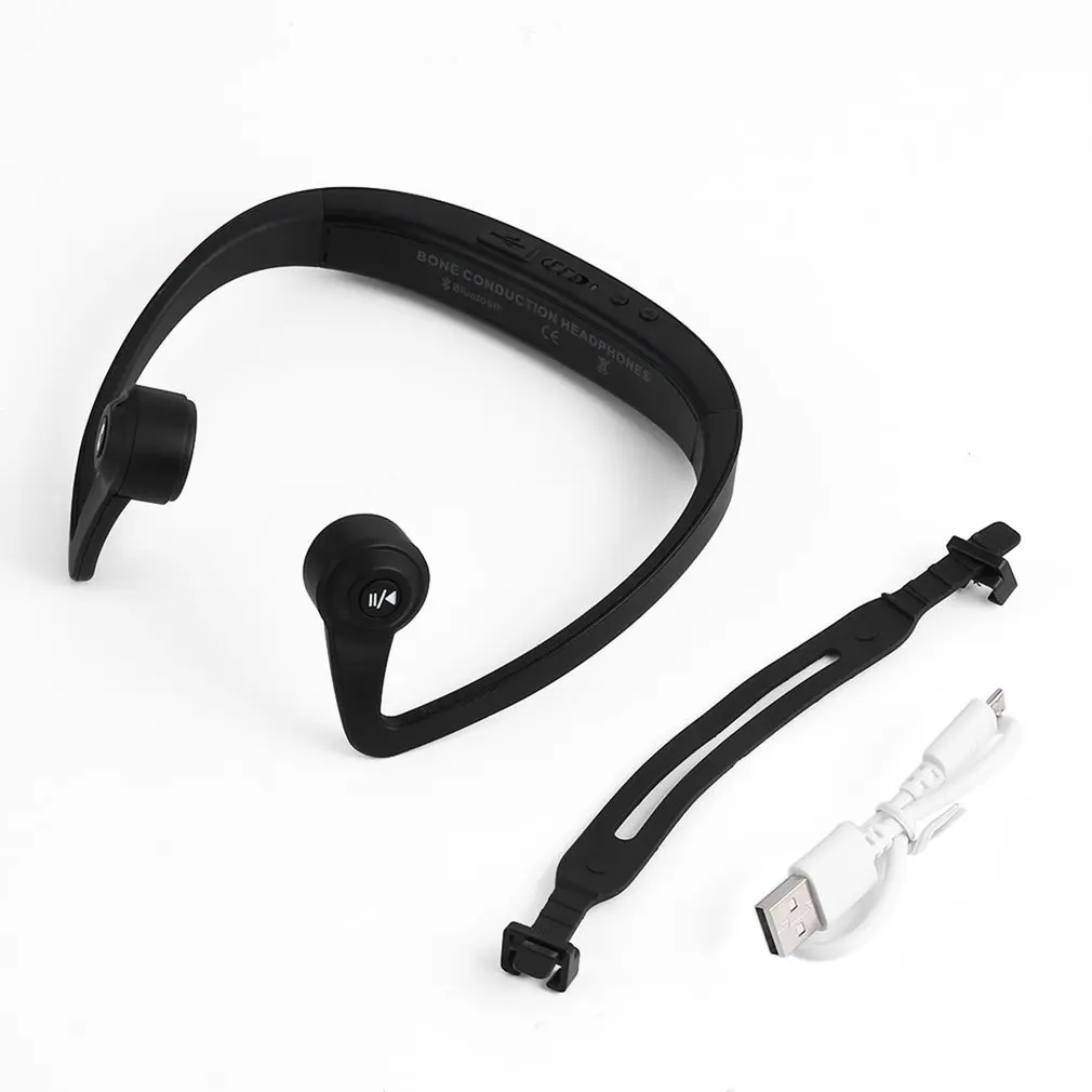 Sport BONE Conduction Bluetooth Headset Wireless Headphone LF-V9 Movement Handfree Calling Free USB Charging | Электроника