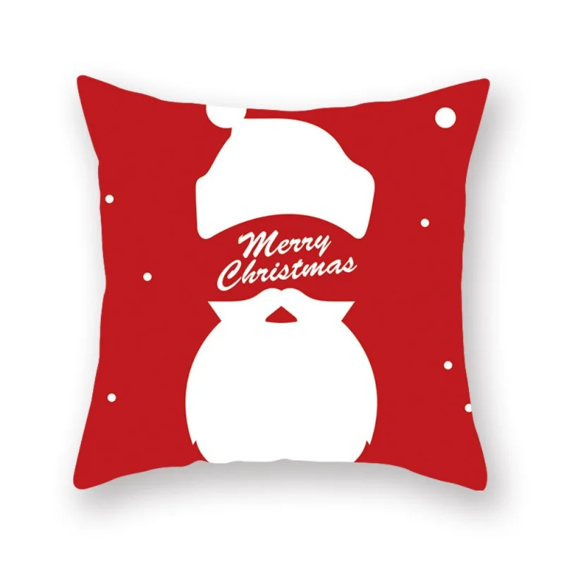 Merry Christmas Санта Клаус Бросок Подушка наволочки декоративные наволочки Рождественский подарок для праздника диван кровать Декор