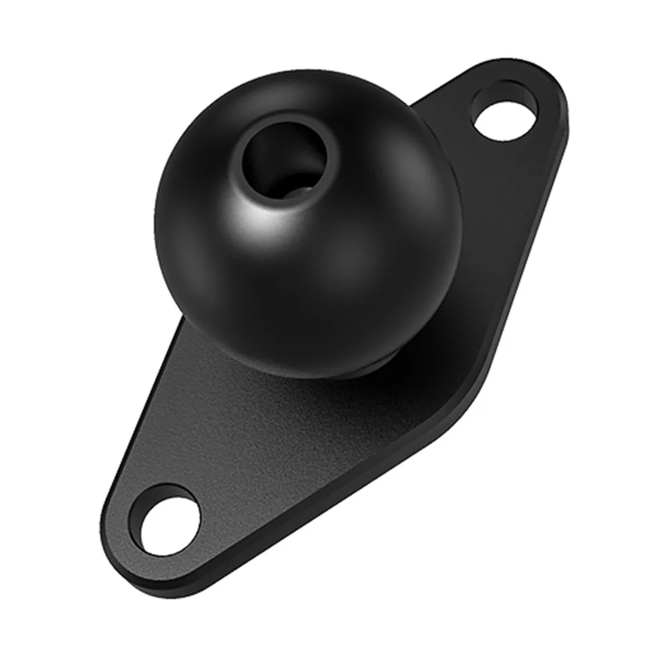Base De Bola M10 En Ángulo Para Motocicleta • Soporte De Aleación Para GPS Y Teléfono • Instalación Rápida • Ajuste De 360°