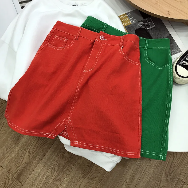 

Stock WOMEN'S Dress Overstock Korean-style Simple College Style High-waisted Irregular Slimming Skirt Women's 11.30