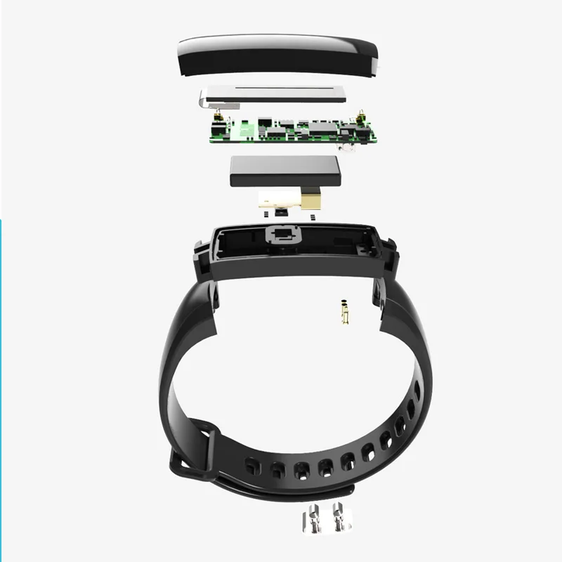 

Smart Wristband Heart Rate Watch Blood Pressure Pulse Meter Bracelet Fitness Watches for iOS Android FKU66