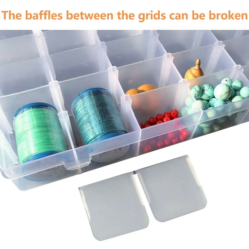 Embroidery Floss Cross Stitch Organizer Storage Box Set 120PCS Thread Bobbins
