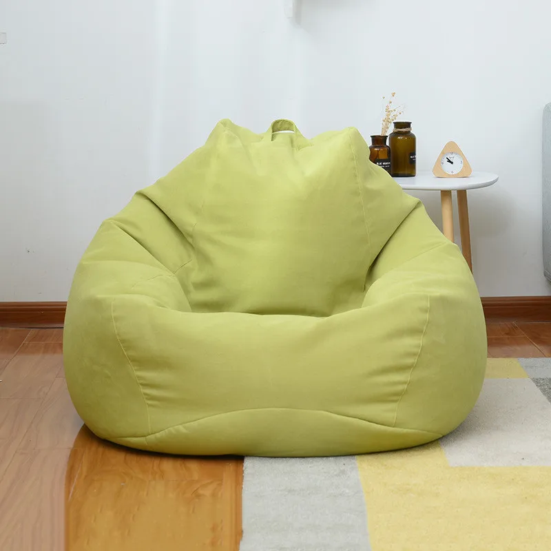Большой маленький ленивый BeanBag чехлы для диванов стулья без наполнителя льняная ткань шезлонг кресло мешок пуф слоеного дивана татами гостиной