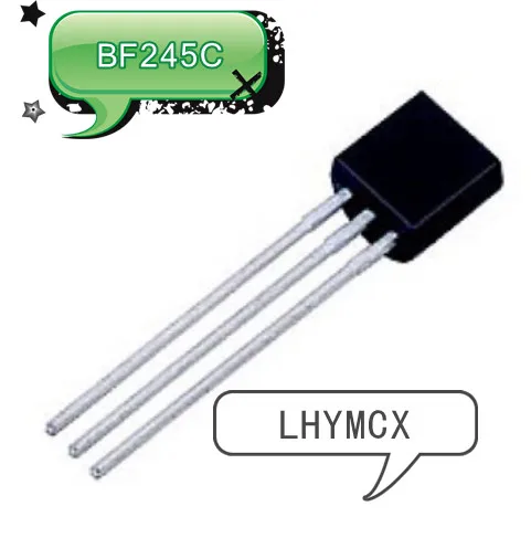 10 шт./лот BF245C BF245 TO-92 | Электроника