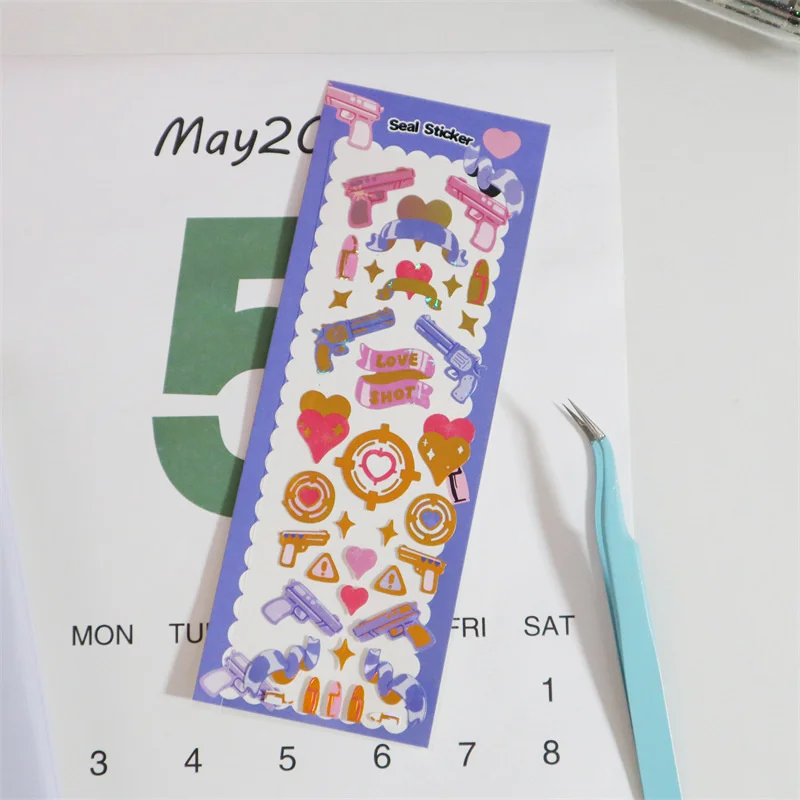 1Pc Kawaii Bear Rabbit Stickers Scrapbooking Decorative Ribbon Cute Sticker Korean DIY Diary Album Stick Label School Stationery