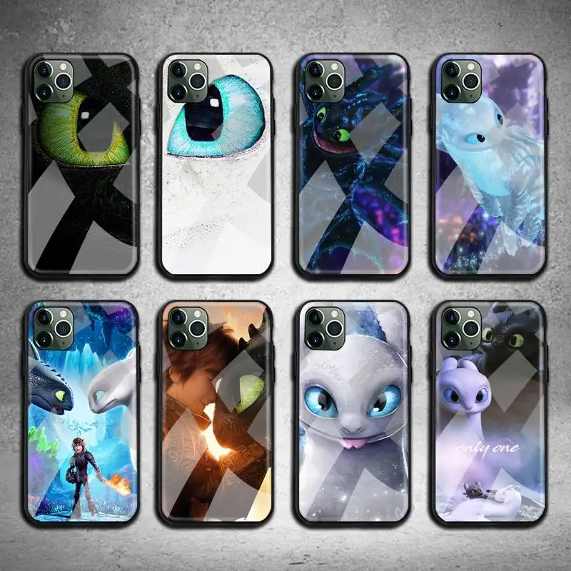 

How To Train Your Dragon Phone Case Tempered Glass For iPhone 11 Pro XR XS MAX 8 X 7 6S 6 Plus SE 2020 case