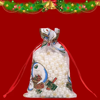 

20pcs 10x15cm Organza Gift Bags Jewellery Pouches Wedding Favor Party Christmas Drawstring Storage Bags