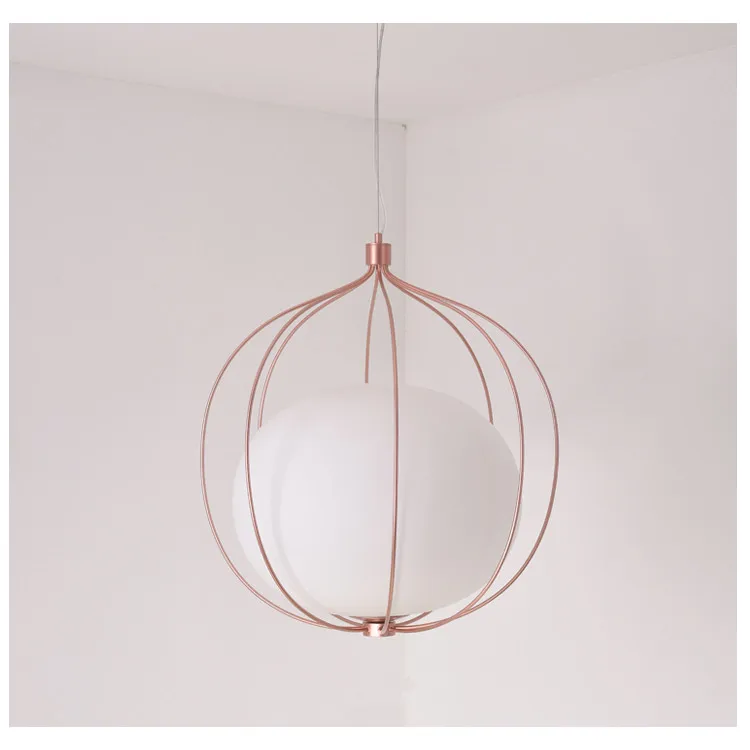 HOOP PENDANT LAMP | GLOBE PENDANT LIGHT - Lodamer