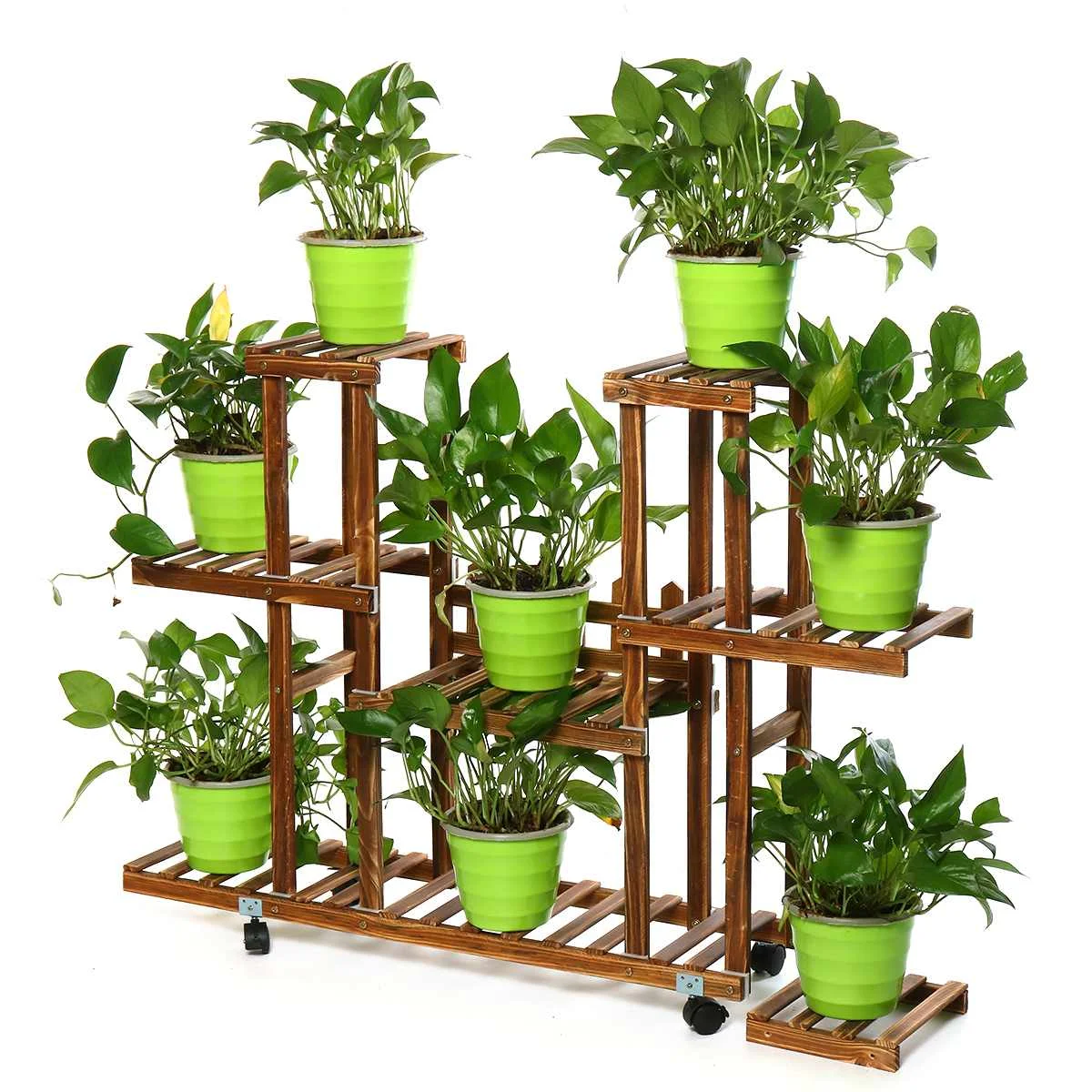 Столик садовника. Полков сад. Идеи книжной полки в саду под яблоней. Клумбы для цветов из пластиковых ящиков. Вертикальные клумбы из поддонов.