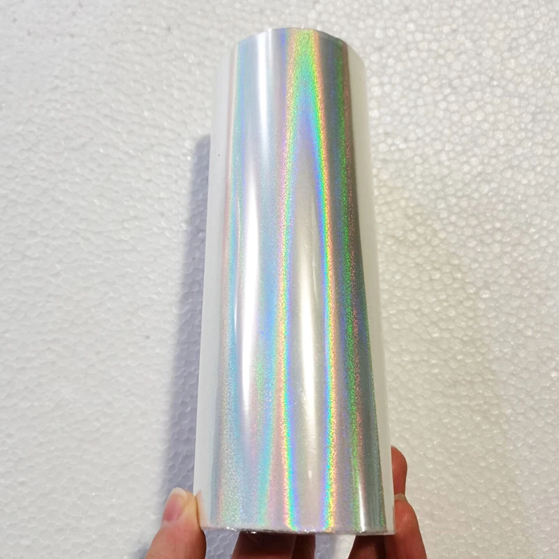 Holographic foil transparent foil Y04 hot stamping for paper or plastic  16cm x120m Shattered Glass - AliExpress