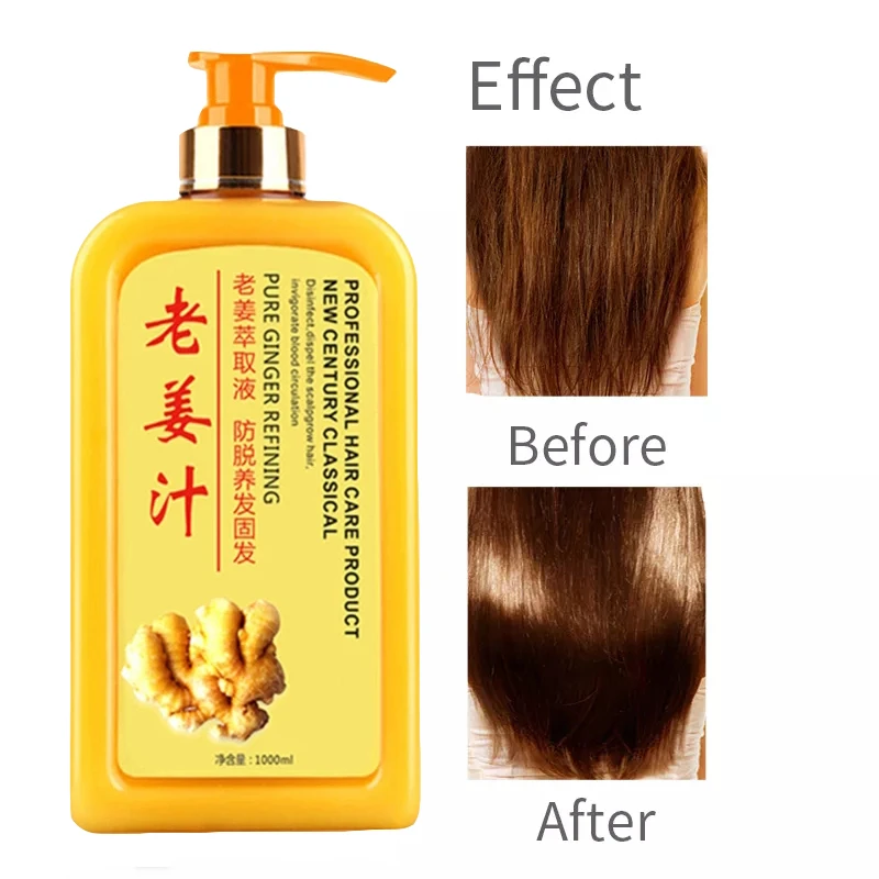 Natural Ginger Juice Hair Conditioner Hair Care Treatment Mask For Damaged  Hair Repair Nourishing Moisture Anti-hair Loss 1000ml - Conditioners -  AliExpress