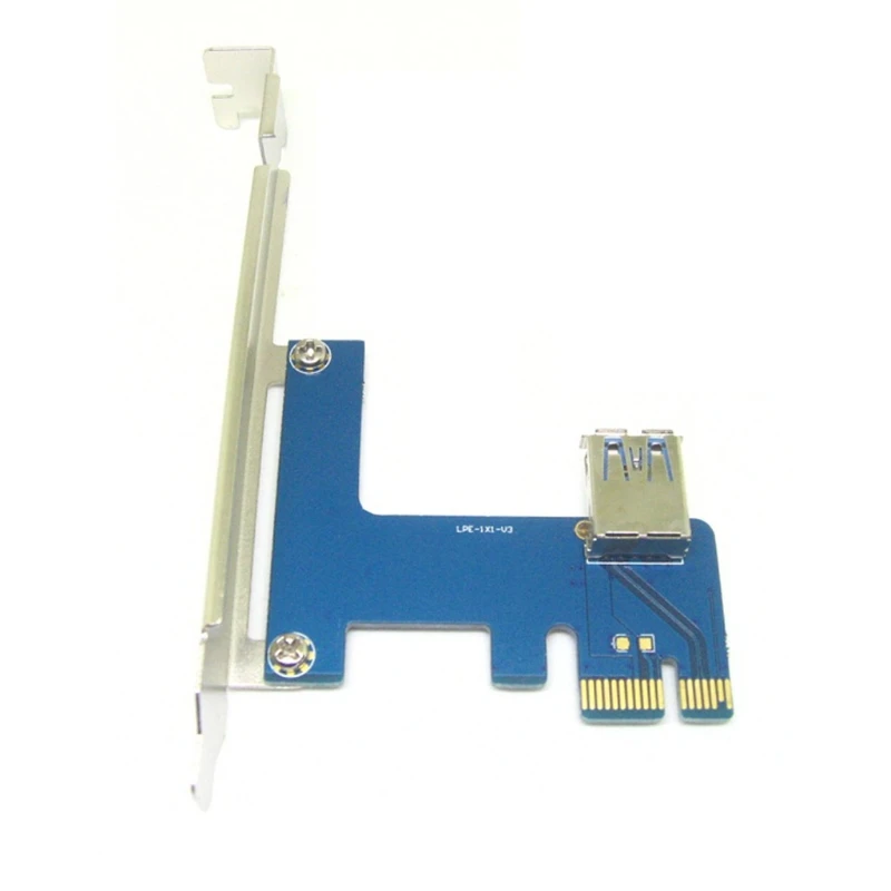 

PCIE Riser 1x до 16x Графический удлинитель адаптер Райзер карта USB 3,0 16X Слоты множитель карты для настольного компьютера N2UB