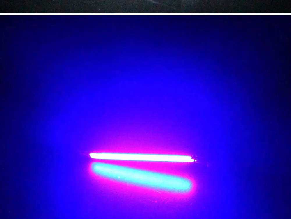 60mm 2.36in 2V 3V COB Light Source 1W 3W LED Bulb 3.7V Lamps for Work Car Lights DIY Warm Cool Red Blue Color 6CM Strip (11)
