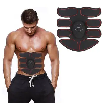 

Muscle Strengthening Patch EMS Intelligent Abdomen Abs Training Massager Body Building Patch Abdominal Exercise Machine