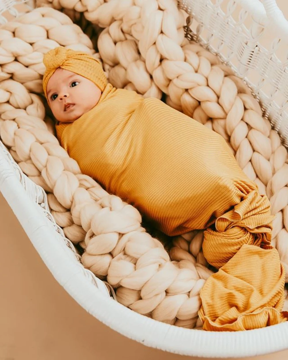 Для новорожденных мальчиков кокон сплошной цвет пеленка Одеяло пеленка для сна муслиновая пеленка шляпа набор