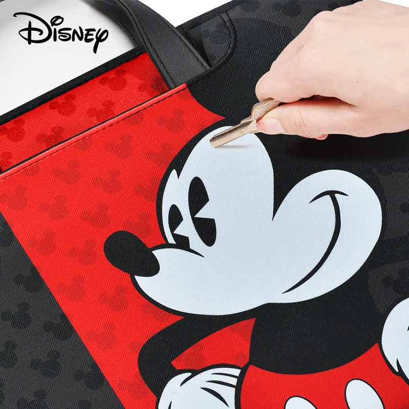 BWWKTOP Kosmetiktasche Mit Cartoon-Maus – Motiv „Believe In The Magic“, 23x16,5 Cm