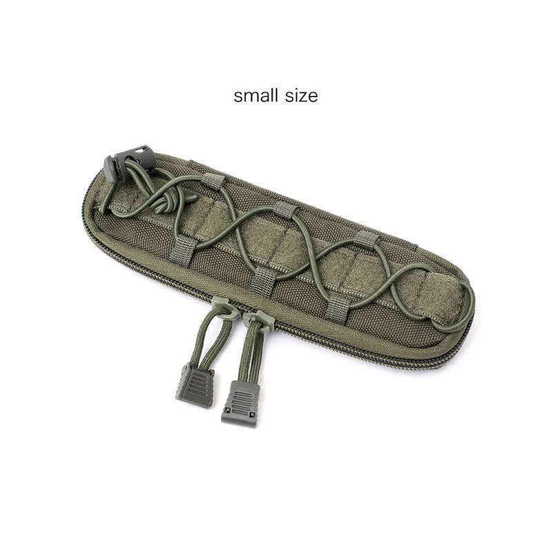 OD - Small Военный Молл Тактические ножны для ножа EDC поясной Охотничий Жилет Сумки Фонарик Держатель армейские ножи кобура для страйкбола легкие мешочки - Цвет: OD - Small
