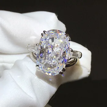 

Fashion Oval Zircon Ring High-end Atmospheric Ladies Jewelry Exquisite Romantic Gift