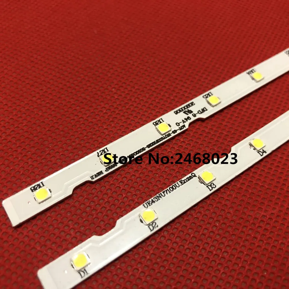 2 Buah Strip Lampu Latar LED untuk Samsung 43 \