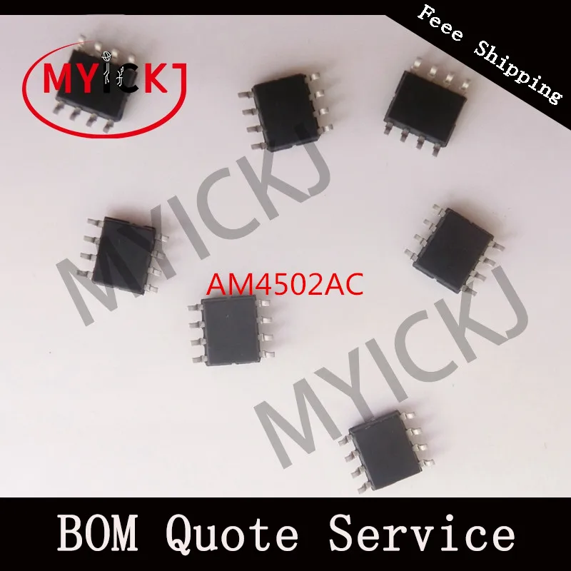 10 шт. AM4502AC SOP8 P& N-Channel 30-V(D-S) MOSFET микросхема