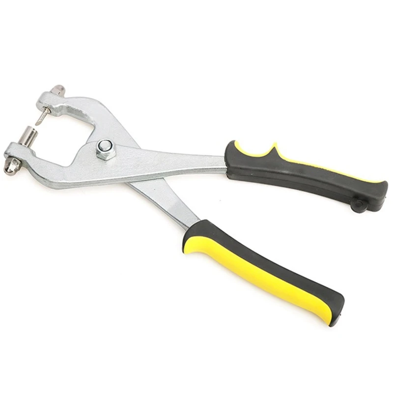 

Manual Punching Pliers Iron Sheet Aluminum Edge Puncher Metal Sheet Punching Pliers Opening Tool