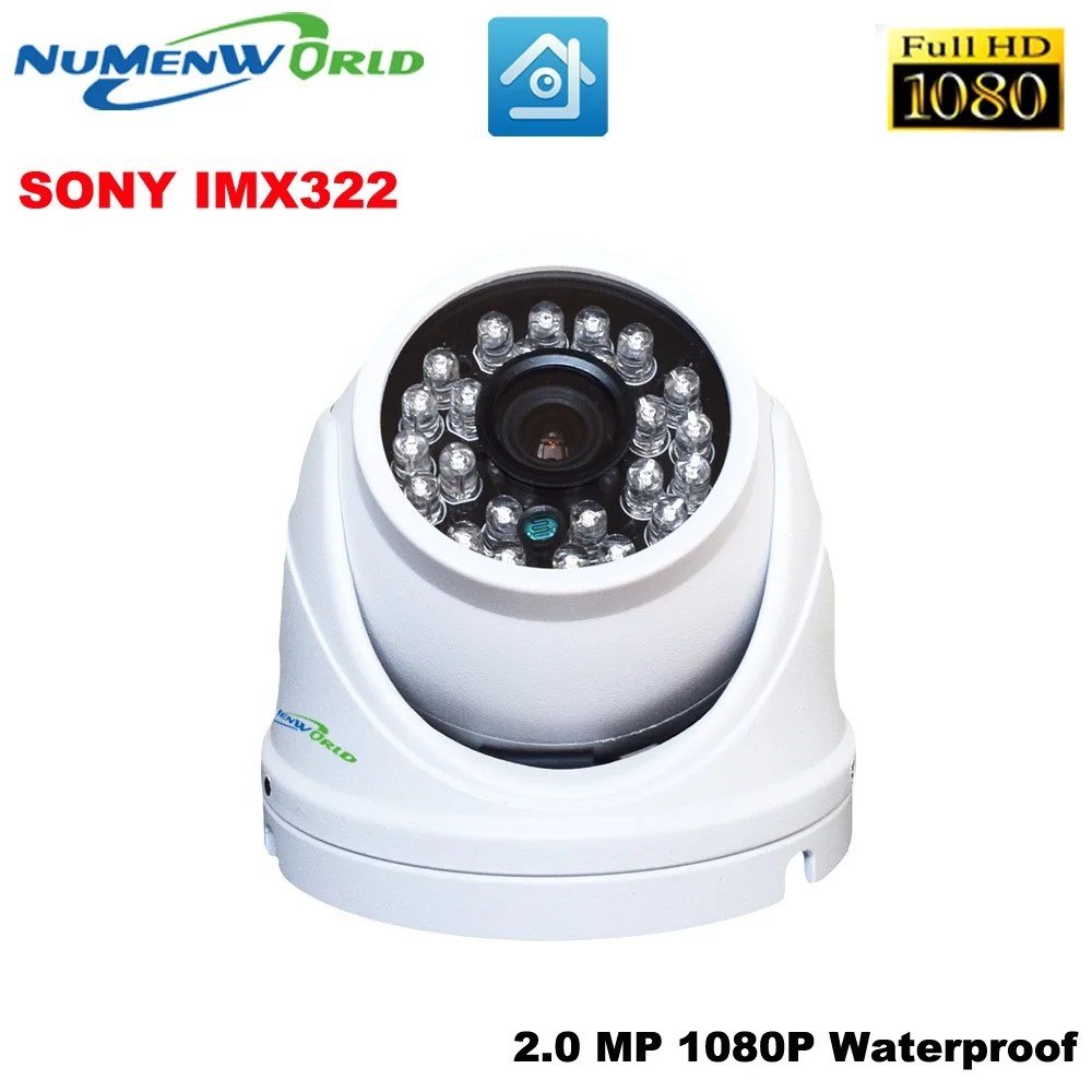 

Mini IP camera 1080p Outdoor Network Waterproof Home Security Camera 2.0MP 24 IR Led Dome Camera Min Cam Digital Record