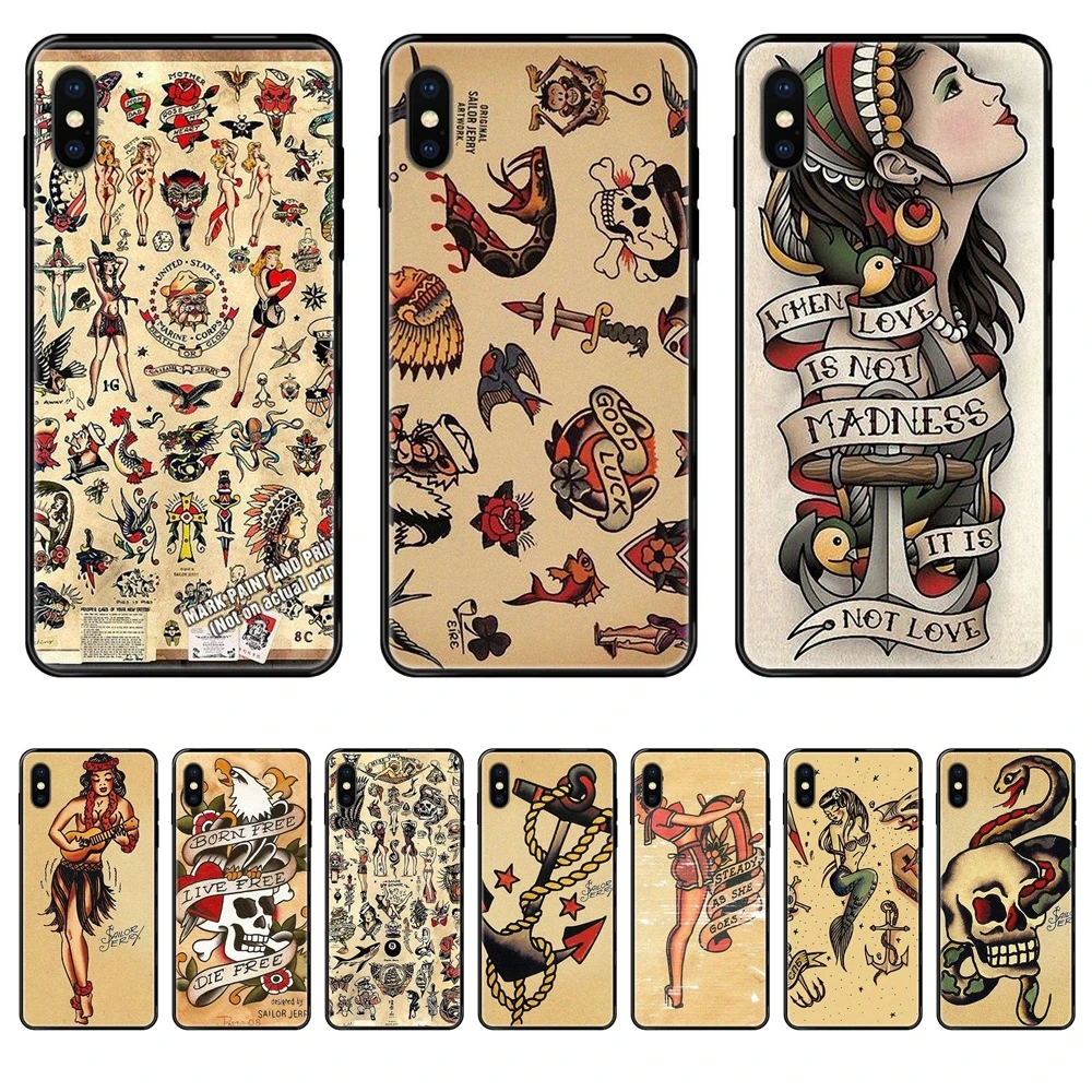 Новый матросский Джерри эмблема для мальчиков Xiaomi Redmi 3S 4X 4A 5 5A 6 6A 7 7A 8 8A 8T 9 9A K20 K30 S2 Y2