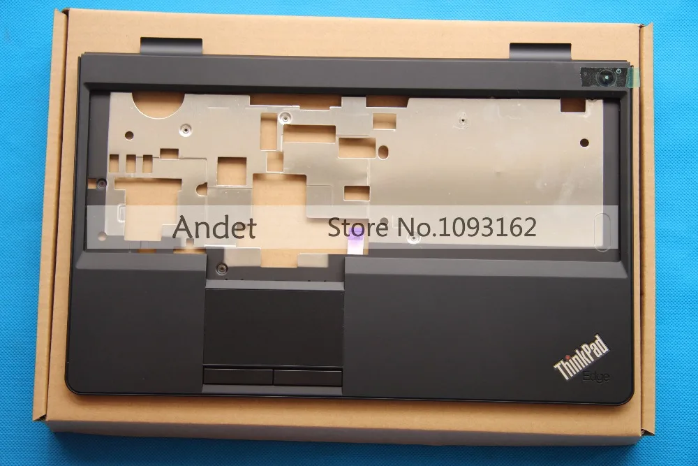04W1480 No hole Восстановленный для lenovo ThinkPad Edge E520 E525 Упор для рук крышка КБ ободок верхний чехол Touchapd считыватель отпечатков пальцев 04W1481 04W1480 - Цвет: 04W1480 No hole