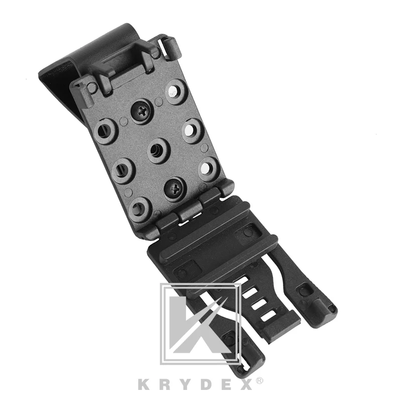 KRYDEX тактический MOLLE Подставка для наушников совместимый w/1," 1,75" " ремень для Peltor MSA ударный ходунки бритвы спортивная Гарнитура держатель