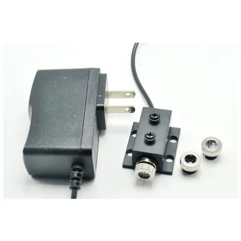

405nm 20mw Dot Line Cross Violet/Blue Laser Module w/12mm Hestsink & AC Adapter