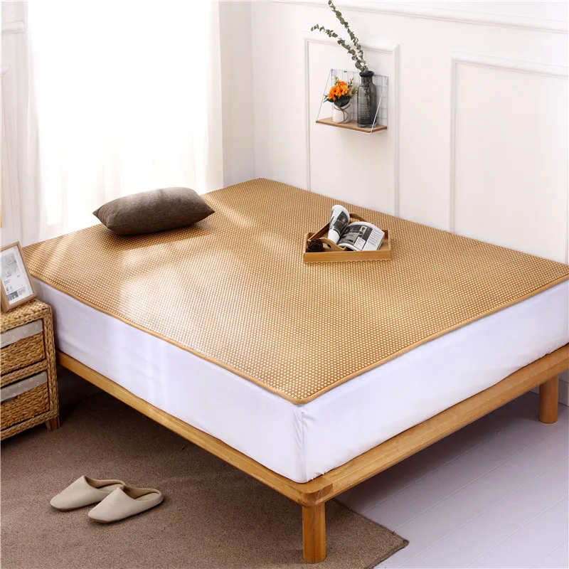 Japanese Tatami Carpet for Living Room Thick Rattan Mat Summer Cool Mattress for Bed Carpet Bedroom Rug Kid Play Mat Customized