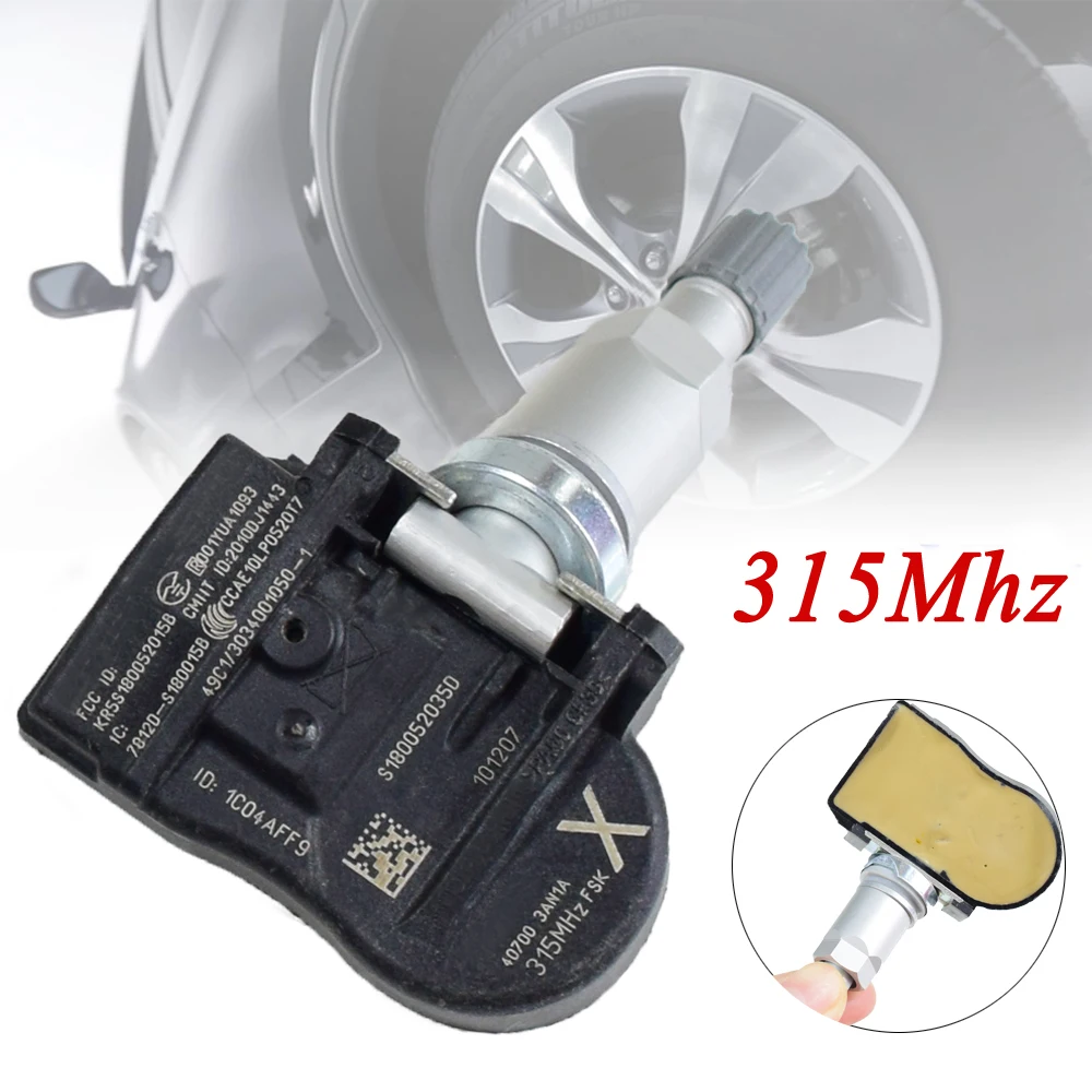 

Tire Pressure Monitoring (TPMS) Sensor 40700-3AN1A 315Mhz For Nissan Juke Cube Versa Leaf Sentra Versa Note