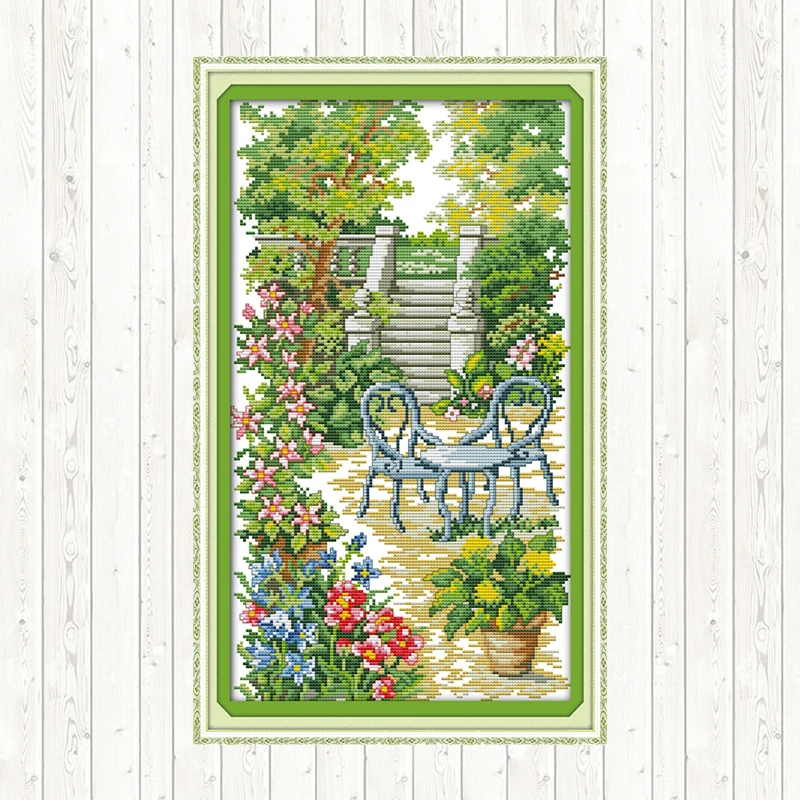 

Joy Sunday Cross-stitch for Needlework Printed Canvas for Embroidery Kit 14ct 11ct Aida Fabric Cross Stitch DMC DIY Hand Crafts