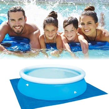 

1 PCS Large Size Swimming Pool Square Ground Cloth Lip Cover Dustproof Floor Cloth Mat Cover For Outdoor Villa Garden Pool Safe