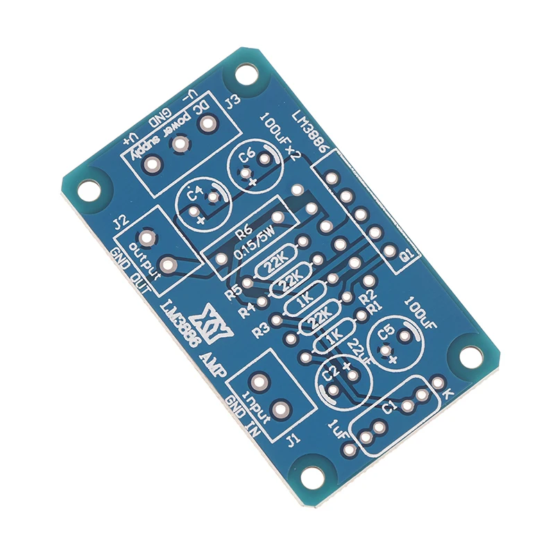 61 мм x 37 мм DC+ 20-28 в 68 Вт LM3886 TF усилитель мощности платы Hi-Fi PCB параллельная голая плата