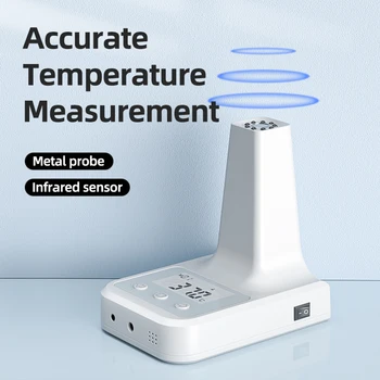 

Temperature Gun LED Display Temperature Measurement °C/°F Non-contact IR Infrared Sensor Forehead Hanging Thermometer Mesurment