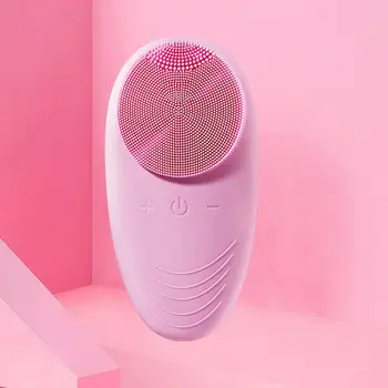 

Silicone Facial Cleansing Brush Skin Remove Blackhead Pore Cleanser Waterproof Silicone Face Massager USB Charger