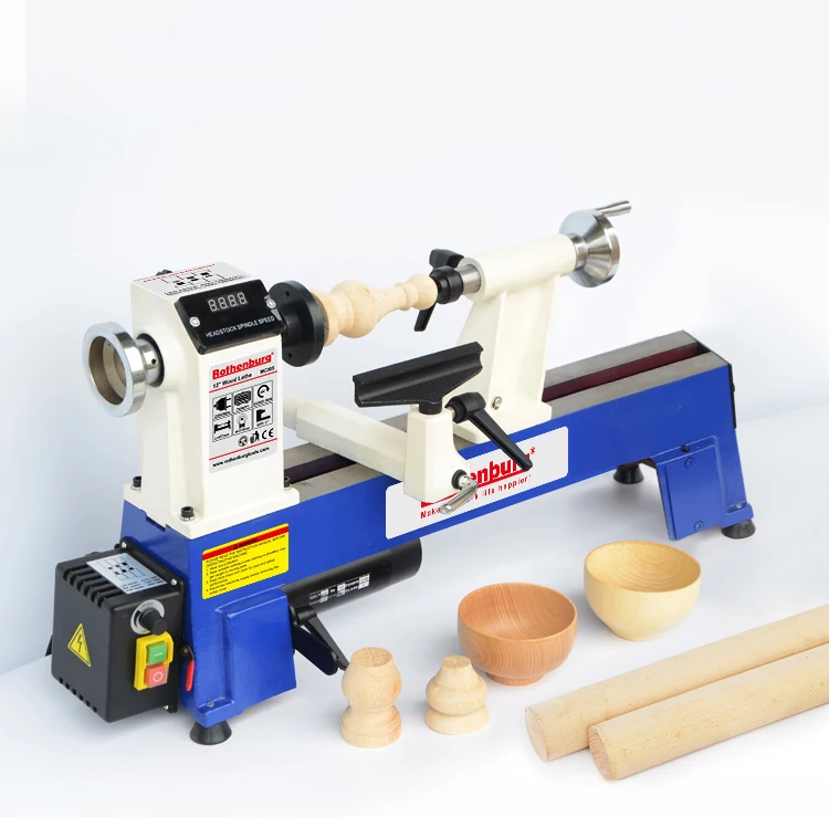 Woodworking Lathe Miniature Household Multifunction Desktop Small Bead Machine Speed Regulation lathe Polishing Machining Center |