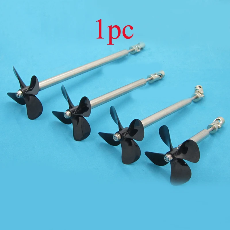 

1PC Free Shipping RC Boat 4mm Shaft Assembly Boat Drive Shaft with Bushing Propeller Universal Joint Kit Total Length 100-300mm