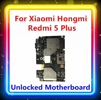 

Unlocked for Xiaomi Hongmi Redmi 5 Plus/Note 5 motherboard Android with chip replaced For Hongmi note 5 motherboard MB 32GB 64GB