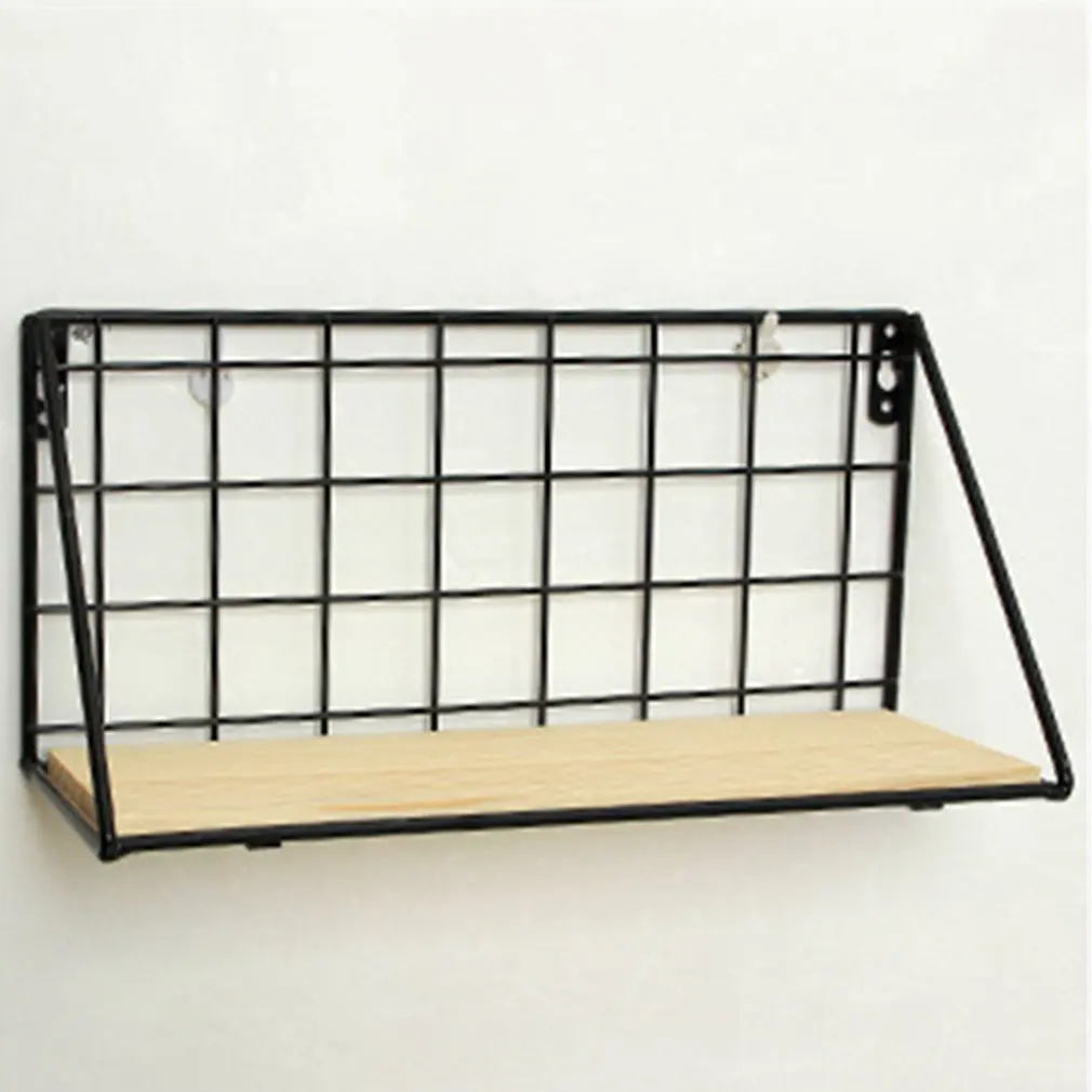 

Simple Design Iron Wall Shelf Wall Mounted Storage Rack Organization For Bedroom Kitchen Home Decor Kid Room Decoration