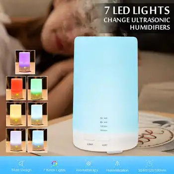 

Mini Air Ultrasonic Humidifier USB Charging 5Color Led Night Light Aromatherapy Essential Oil Aroma Diffuser For Home Car Office