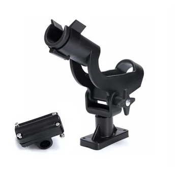 

2020 1PC Fishing Support Rod Holder Bracket Tackle Tool 360 Degrees Rotatable Kayaking Yacht Fishing With Screws For Boat