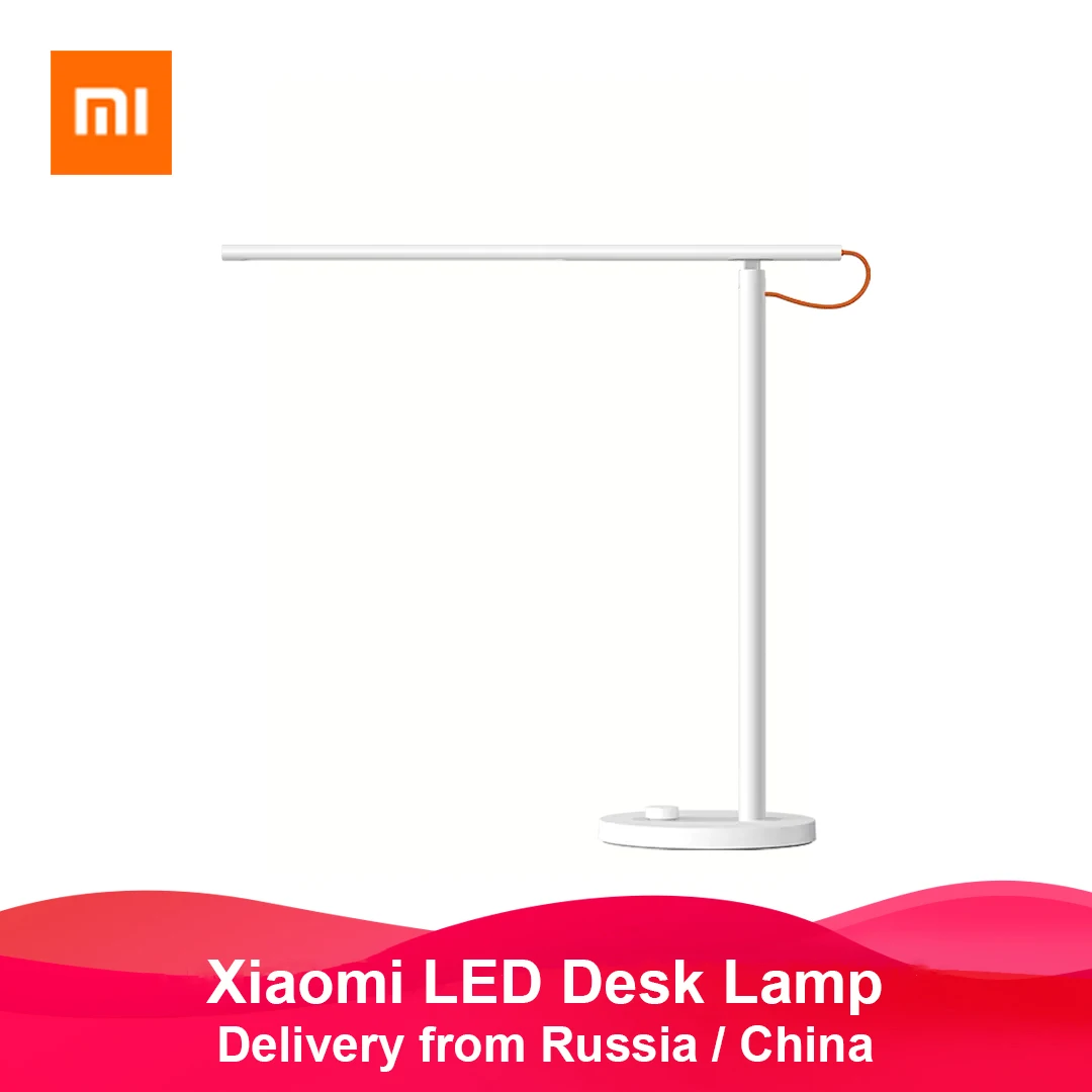 Оригинальная умная Светодиодная настольная лампа Xiaomi Mijia Mi с затемнением для