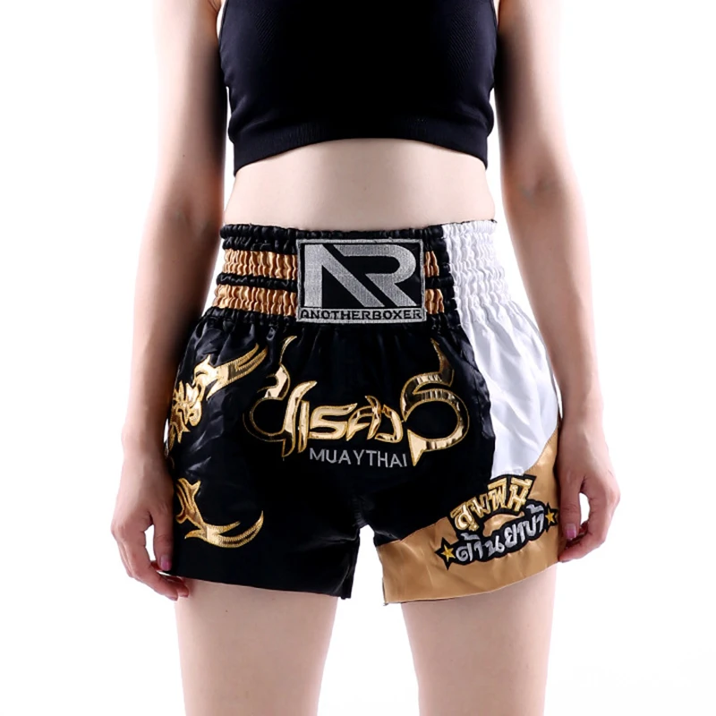 Anotherboxer тайского бокса шорты для детей и взрослых футболок для смешанных боевых искусств(MMA Обучение Grappling Для женщин; детская спортивная одежда; борется Фитнес