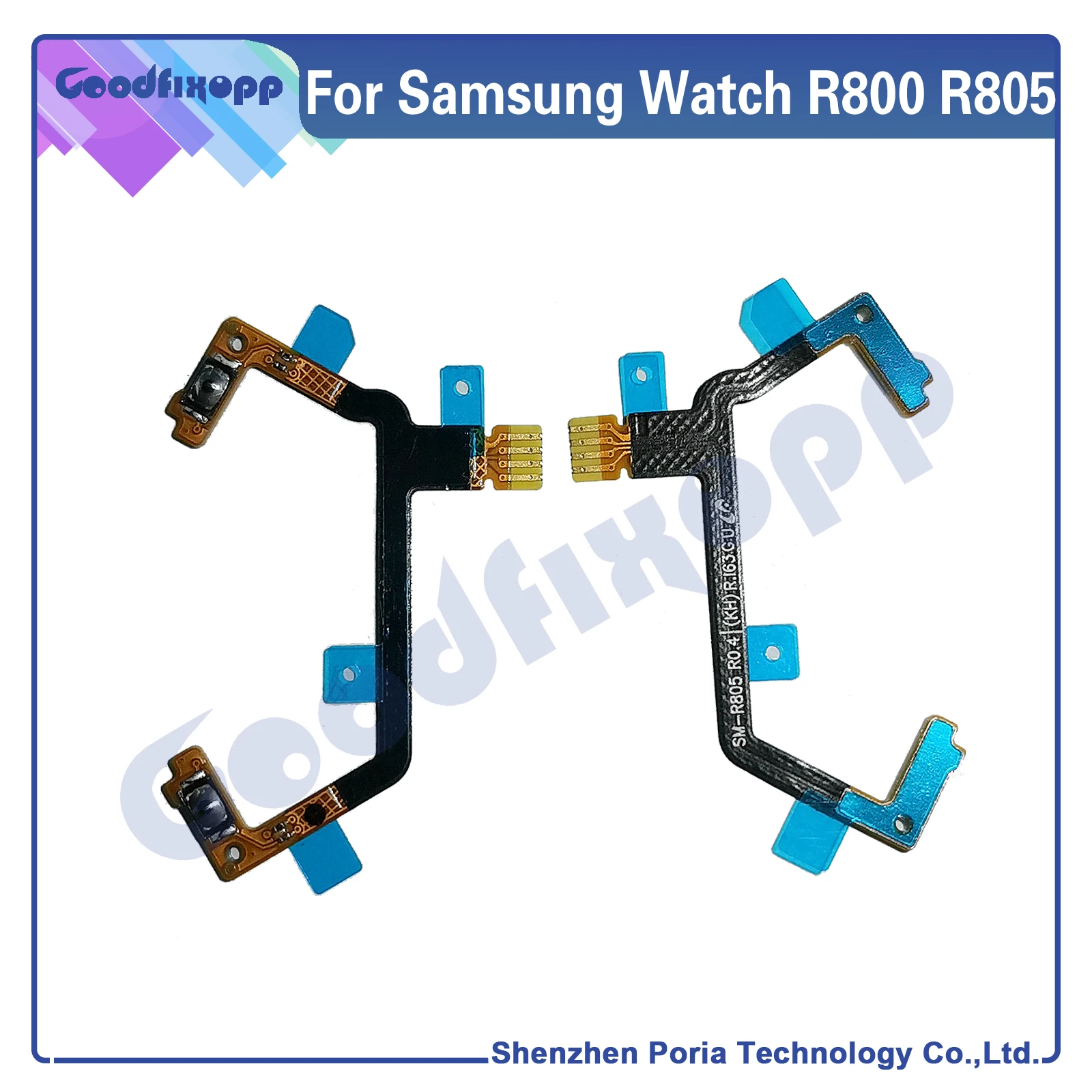 Per Samsung Watch S4 Sm-R800 R800 S4 Mini Sm-R810 R810 Pulsante Di Accensione/Spegnimento Ritorno Interruttore Domestico Sostituzione Del Cavo Flessib